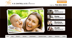 Desktop Screenshot of hbcantrell.com